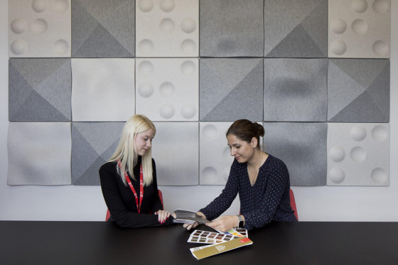 3D Tiles - Moulded wall tile | Sound absorbing wall systems | Autex Acoustics