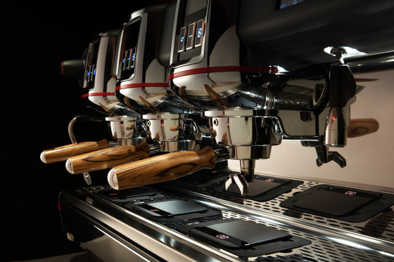 M100 Attiva 2 Gruppi Nera | Coffee machines | LaCimbali