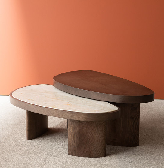Silas Wood Marble - Coffee Table | Tavolini bassi | Hamilton Conte