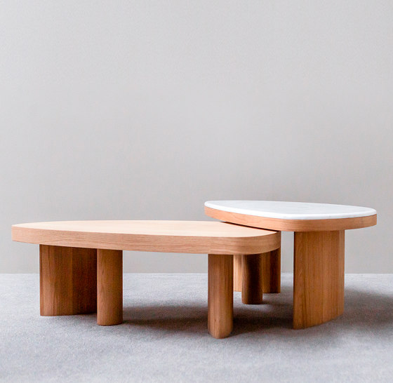 Silas Wood Marble - Coffee Table | Coffee tables | Hamilton Conte