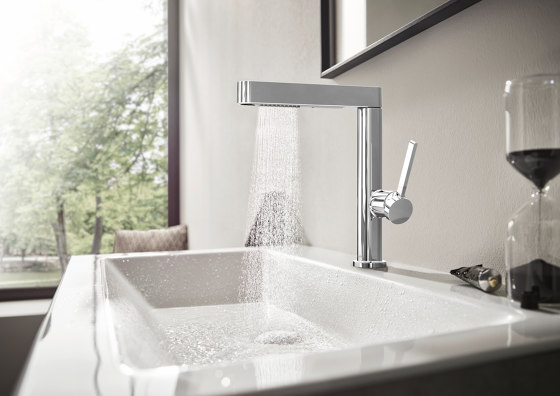 hansgrohe Finoris Miscelatore monocomando lavabo 110 con push open | Rubinetteria lavabi | Hansgrohe