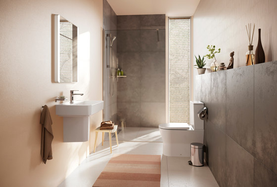 hansgrohe AddStoris Toallero con repisa | Estanterías toallas | Hansgrohe