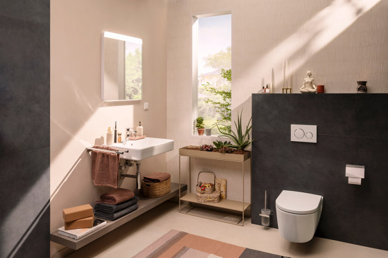 hansgrohe AddStoris Toallero con repisa | Estanterías toallas | Hansgrohe