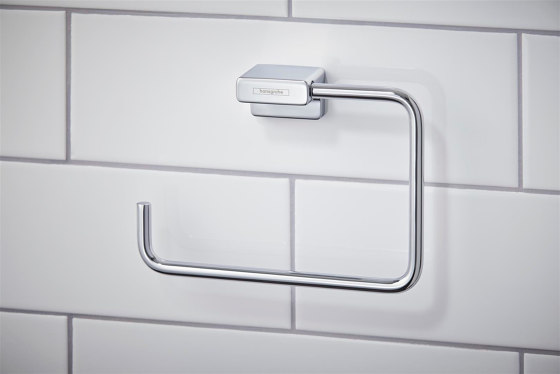 hansgrohe AddStoris Portarrollos con tapa | Portarollos | Hansgrohe