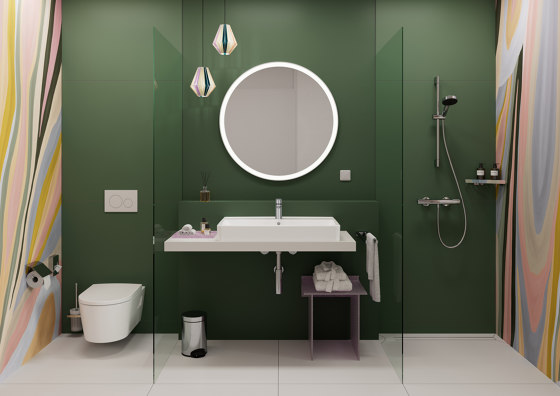 hansgrohe AddStoris Portarrollos con tapa | Portarollos | Hansgrohe