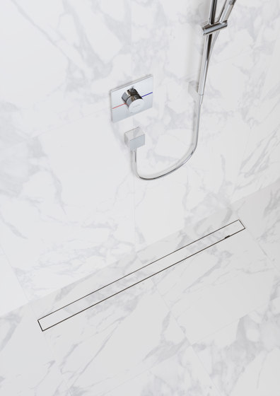 hansgrohe RainDrain Flex Canalina doccia lineare 70 cm lunghezza rifilabile | Scarichi doccia | Hansgrohe