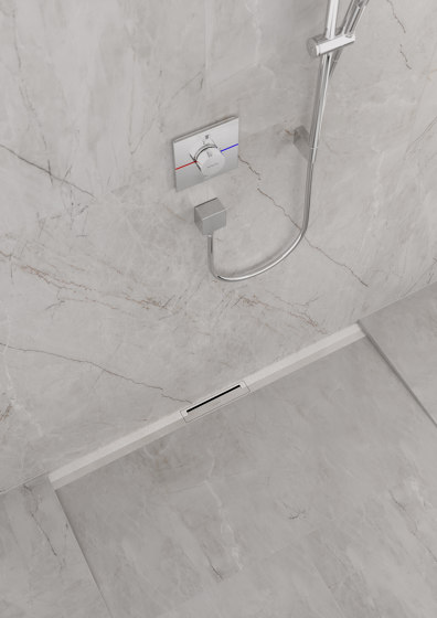 RainDrain Minimalistic Caniveau de douche linéaire 900 | Caniveaux de douche | Hansgrohe