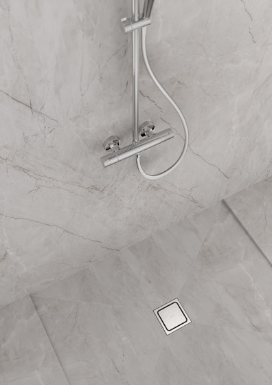 RainDrain Spot Scarico doccia a pozzetto con grata 150/150 | Scarichi vasca | Hansgrohe