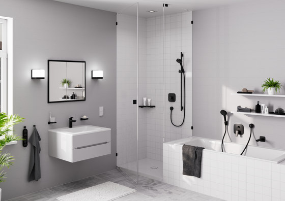 RainDrain Minimalistic Caniveau de douche linéaire 900 | Caniveaux de douche | Hansgrohe