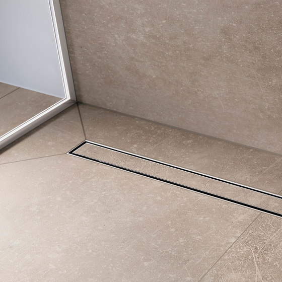 RainDrain Brilliance Scarico doccia completo a pozzetto 150/150 piastrellabile | Scarichi vasca | Hansgrohe