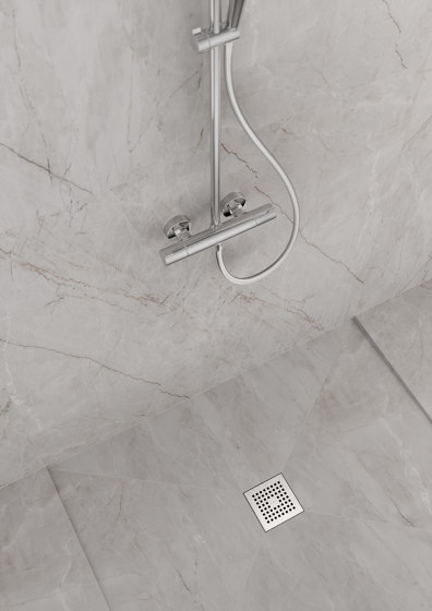 RainDrain Point Scarico doccia completo a pozzetto 100/100 piastrellabile | Scarichi vasca | Hansgrohe