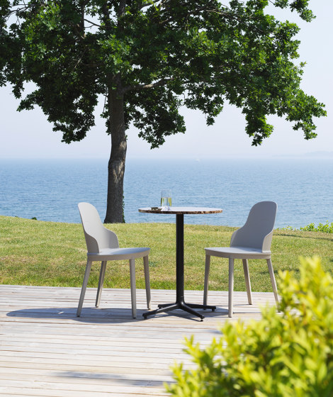Allez Chair Molded Wicker Warm Grey Oak | Chairs | Normann Copenhagen