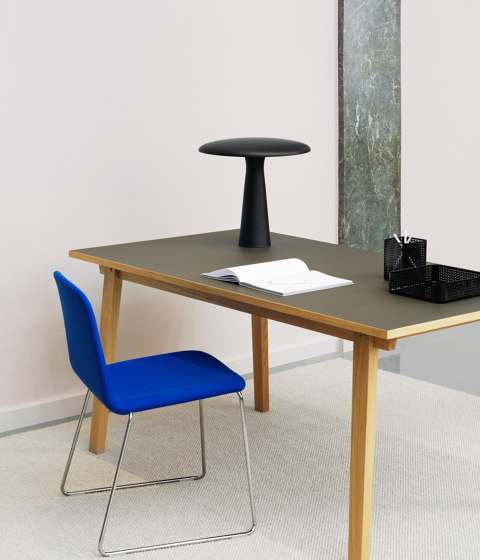 Scala Cafe Table Stainless Steel | Bistro tables | Normann Copenhagen