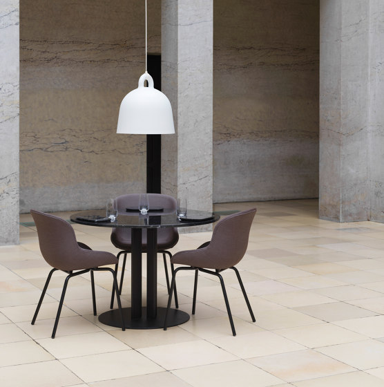 Scala Cafe Table Stainless Steel | Tables de bistrot | Normann Copenhagen