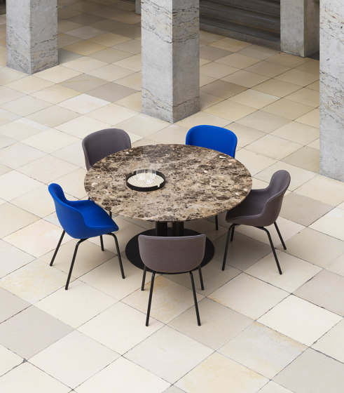 Scala Cafe Table White Marble | Bistrotische | Normann Copenhagen