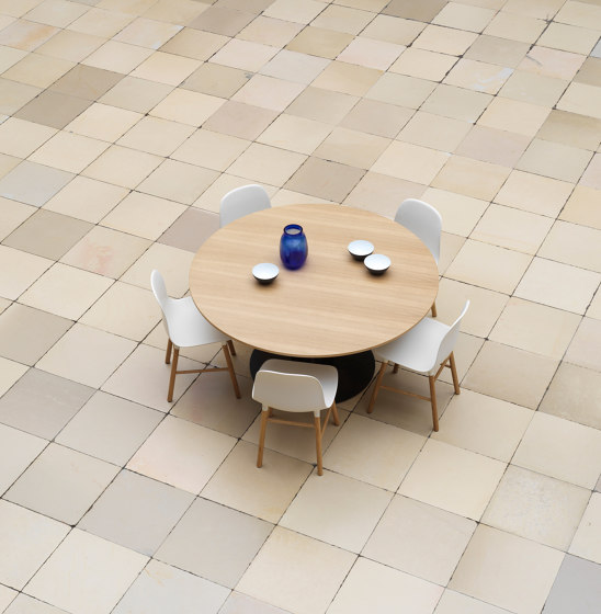 Scala Cafe Table White Marble | Bistro tables | Normann Copenhagen