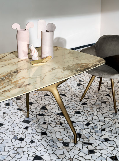 Arkos shaped rectangular
ceramic | Dining tables | Sovet
