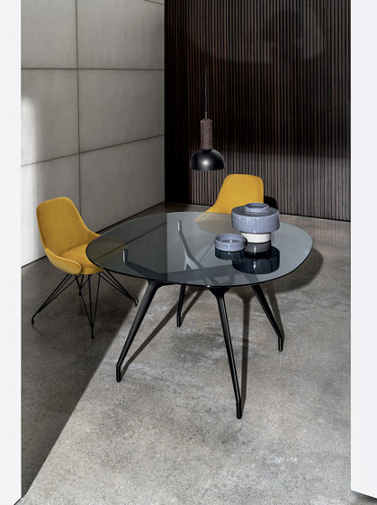 Arkos shaped rectangular glass | Dining tables | Sovet