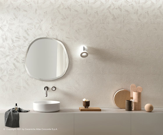 3D Sign White Matt | Ceramic tiles | Atlas Concorde