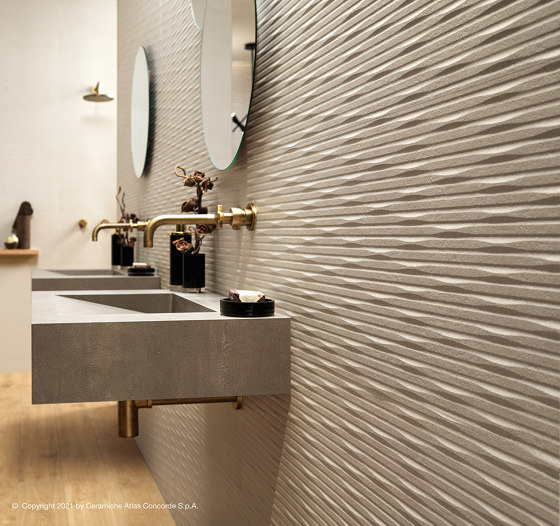 3D Leaf Pearl Matt | Ceramic tiles | Atlas Concorde