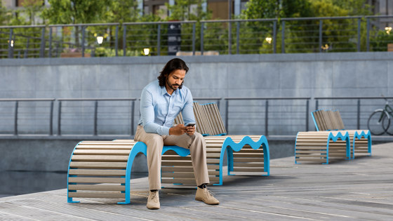 Kos | Outdoor Bench without Backrest | Bancs | Punto Design