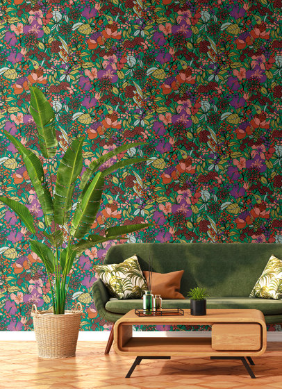 Floral Impression | Papel Pintado Floral Impression  - 6 | 377562 | Revestimientos de paredes / papeles pintados | Architects Paper