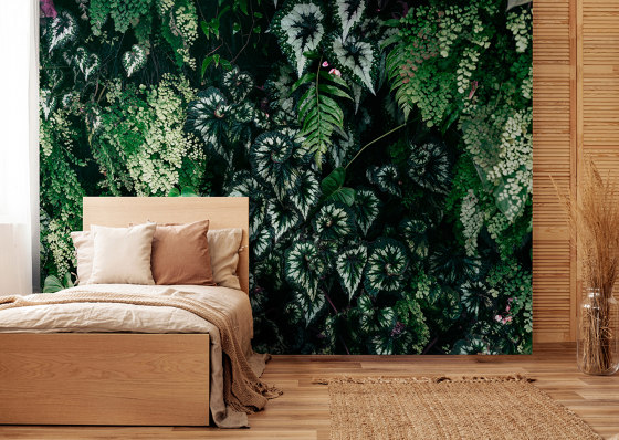 Walls by Patel 3 | Wallpaper deep green 2 | DD122096 | Wall coverings / wallpapers | Architects Paper