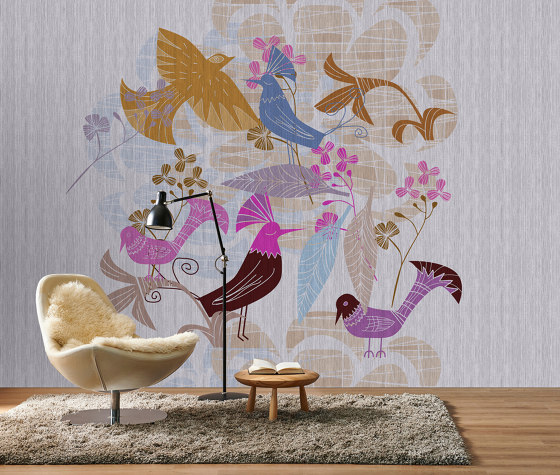 Walls by Patel 3 | Wallpaper birdland 2 | DD122448 | Wall coverings / wallpapers | Architects Paper