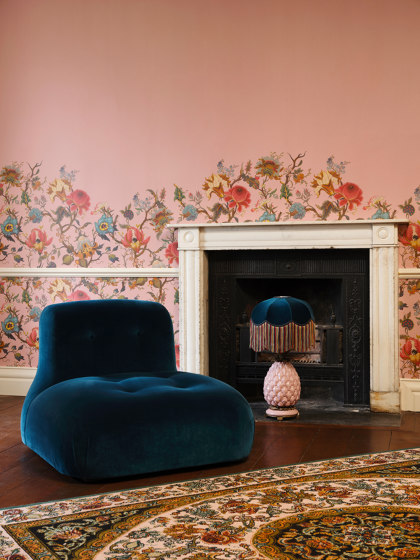 ARTEMIS Velvet - Blush | Drapery fabrics | House of Hackney