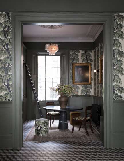 BABYLON Cotton Linen - Blush Willow | Dekorstoffe | House of Hackney