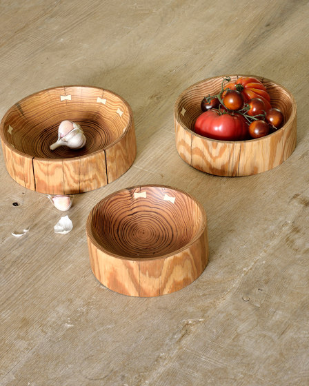 Bowls & Boards | Black Chopped bowls - mahogany - set of 3 | Bowls | Ethnicraft