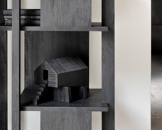 Houses | Black Modern Farm House object - mahogany | Oggetti | Ethnicraft