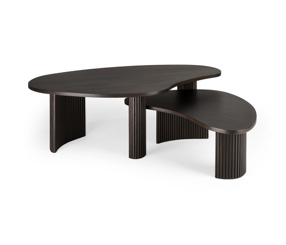 Boomerang | Mahogany dark brown coffee table - varnished | Tables basses | Ethnicraft