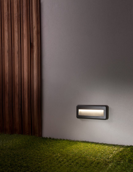 PULSAR Decorative Step Light | Outdoor recessed wall lights | NOVA LUCE