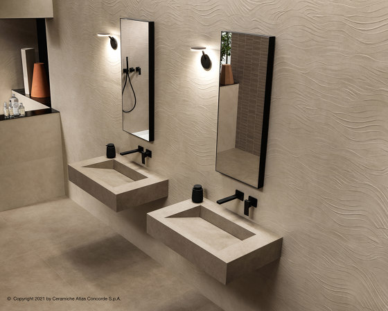 Boost Natural Kaolin 50x120 3D Texture | Ceramic tiles | Atlas Concorde