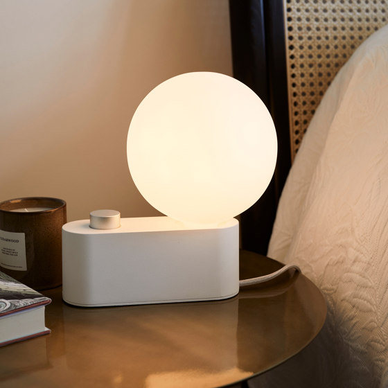 Alumina Table Lamp Charcoal with Sphere IV | Table lights | Tala