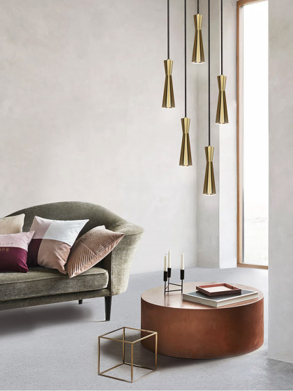 Cone 6 Piece Cluster (Wide) - Lamp and Shade | Pendelleuchten | Marc Wood Studio