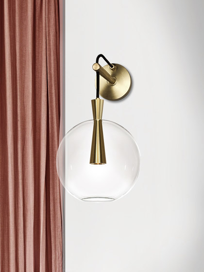 Cone Wall Light - Lamp and Shade | Appliques murales | Marc Wood Studio