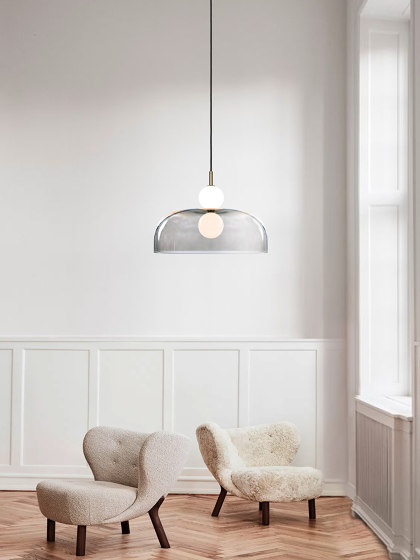 Echo 4 Piece Cluster - Lamp and Shade | Suspended lights | Marc Wood Studio