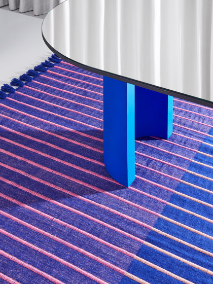 Rib Medium - Blue Pink | Tappeti / Tappeti design | REUBER HENNING