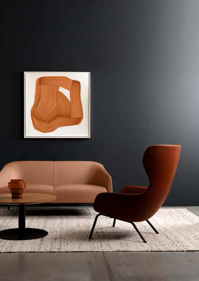 Amelia Wing Chair - Oak 4 Star | Armchairs | Boss Design