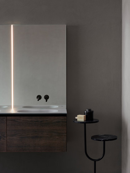 Strato Wall Lighting Mirror | Badspiegel | Inbani