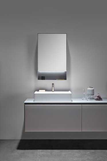 Strato Wall Lighting Mirror | Badspiegel | Inbani