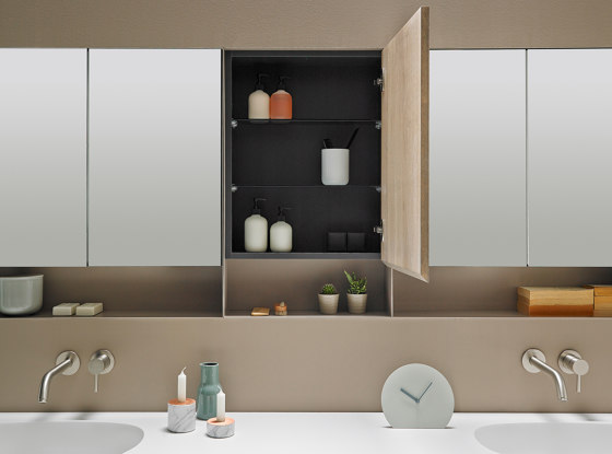 Strato Wall Lighting Mirror | Miroirs de bain | Inbani