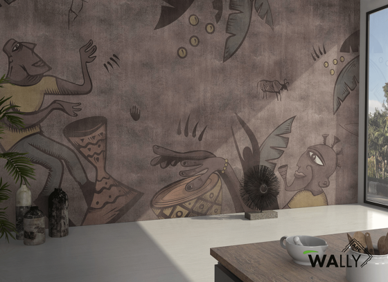 Africanism | Revestimientos de paredes / papeles pintados | WallyArt