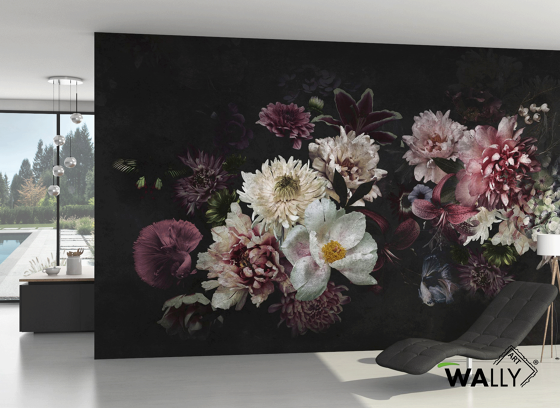 Dahlia | Revestimientos de paredes / papeles pintados | WallyArt