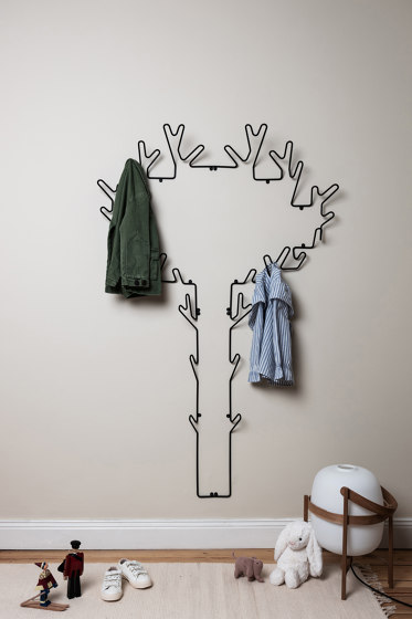 Nature | Twig hanger white | Porte-manteau | Maze