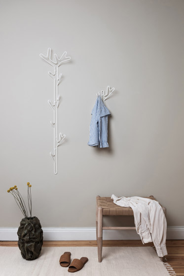 Nature | Twig hanger white | Porte-manteau | Maze