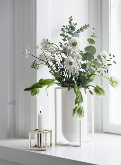 Kubus 1, White | Candlesticks / Candleholder | Audo Copenhagen