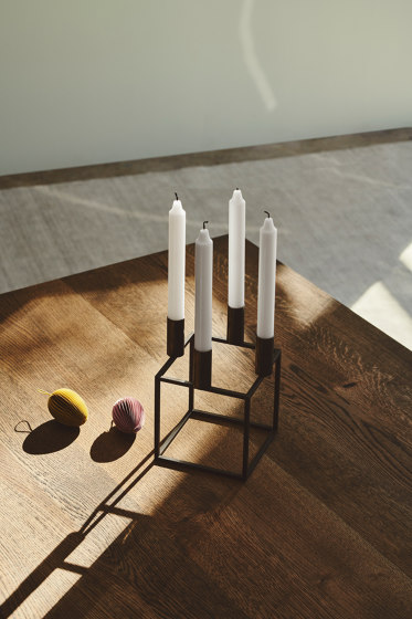 Kubus 4, Black | Candlesticks / Candleholder | Audo Copenhagen